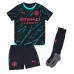 Manchester City Jeremy Doku #11 Replik 3rd trikot Kinder 2023-24 Kurzarm (+ Kurze Hosen)